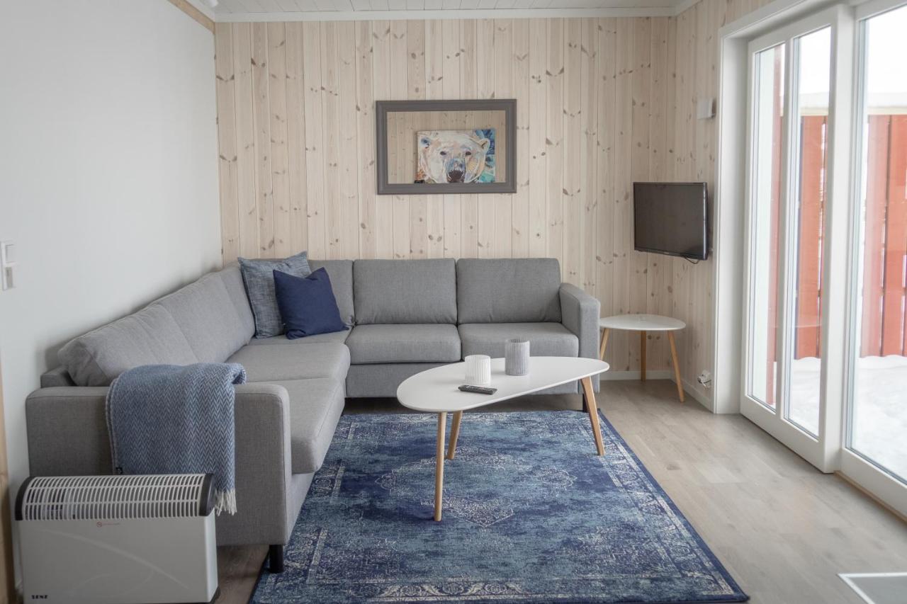 فيلا Gravdal في Brand New Nappstraumen Seaview Cabin المظهر الخارجي الصورة