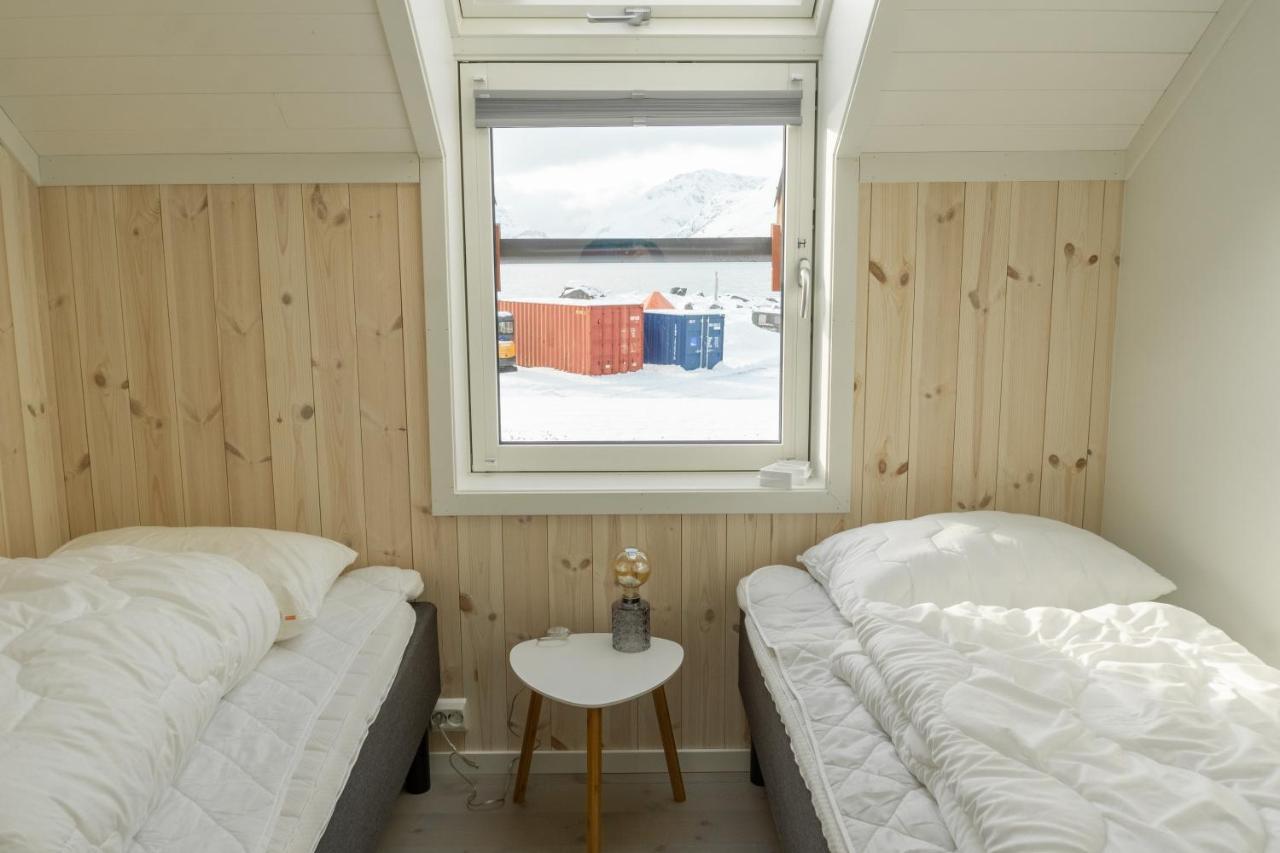 فيلا Gravdal في Brand New Nappstraumen Seaview Cabin المظهر الخارجي الصورة