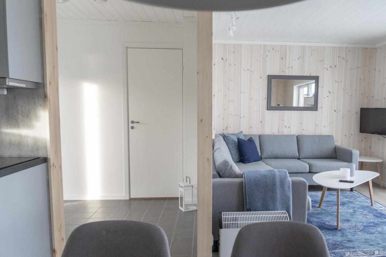 فيلا Gravdal في Brand New Nappstraumen Seaview Cabin المظهر الخارجي الصورة